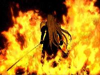 Sephiroth geht durch's Feuer