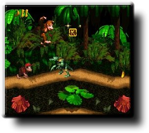 Spielszene aus Donkey Kong Country I