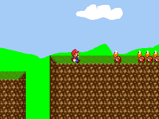 Screenshot from Super Mario PC Challenge 5