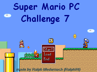 Screenshot from Super Mario PC Challenge 7