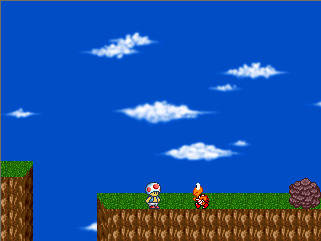 Screenshot from Super Mario PC Fun