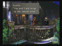 Szene mit Squall und Quistis