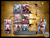Das Kartenspiel Triple Triad in Action