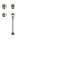 Lit Lamppost
