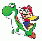 Yoshi und Mario